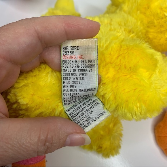 Sesame Street plush bundle- Earnie- Big bird -Zoe - Picture 11 of 14